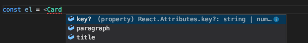 Autocompletion in VS Code